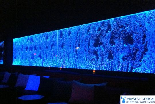 バブルウォールウォーターフィーチャー