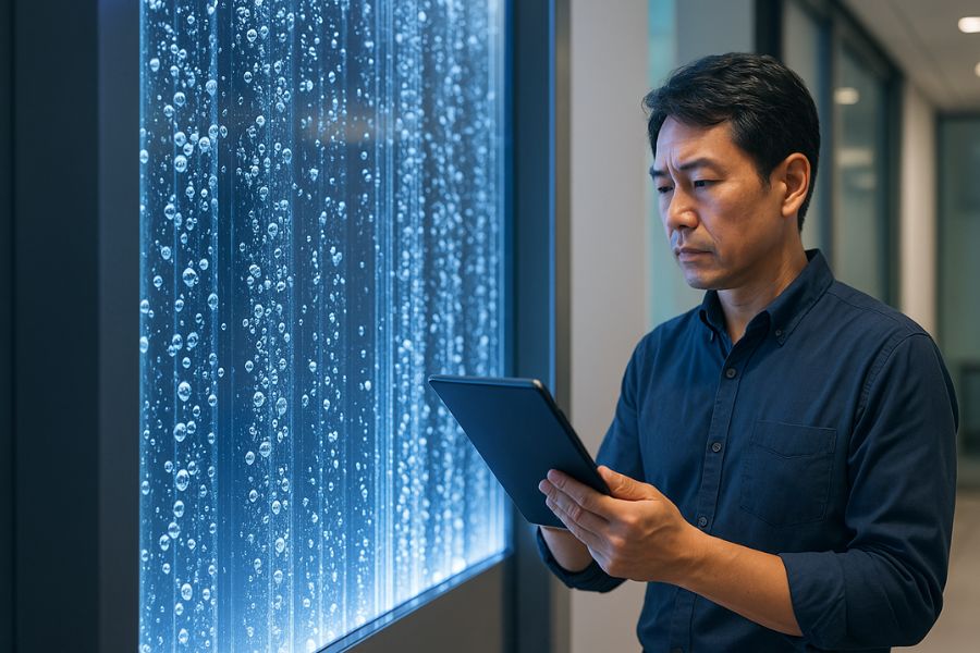 バブルウォールの劣化サインを早期発見する専門技術者による品質点検と対応時期の判断