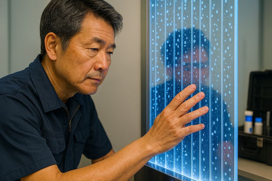 バブルウォールの耐用年数を延ばすプロフェッショナルな定期メンテナンスと清掃作業