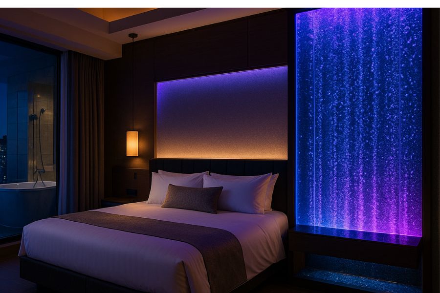 持続的な収益向上を実現するラブホテルの差別化された高級インテリア